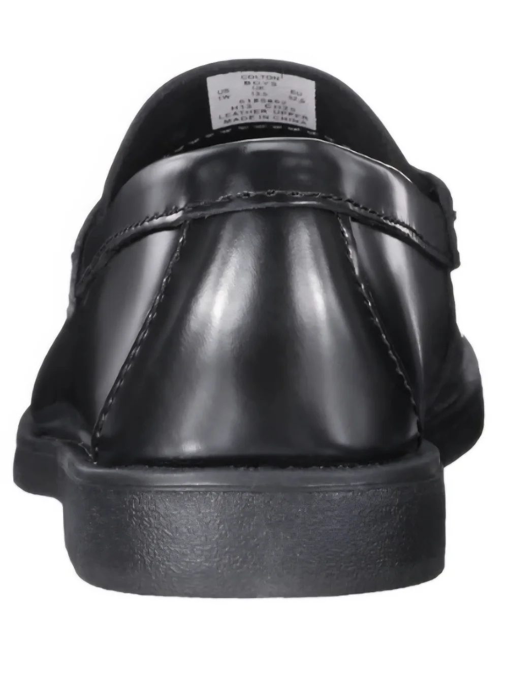 Sperry Colton Penny Loafers Boys 13.5 Black Leather School Uniform Dress Shoes